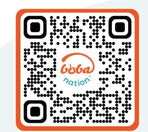 Scan to download the Boba Nation Grand app